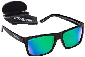 Cressi Bahia Black/Green/Mirrored Gafas de sol para Yates