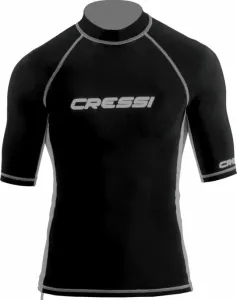 Cressi Rash Guard Man Short Sleeve Camisa Black 2XL