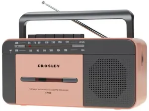 Crosley Cassette Player Rose Gold Radio retro