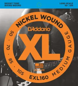 D'Addario EXL160 Cuerdas de bajo