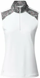 Daily Sports Imola Sleeveless Half Neck Polo Shirt Blanco XS