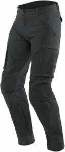 Dainese Combat Tex Pants Black 28 Regular Pantalones de textil