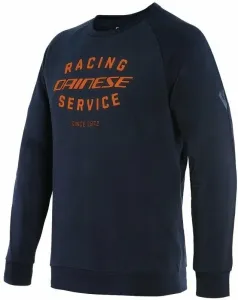 Dainese Paddock Sweatshirt Black Iris/Flame Orange L Capucha