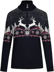 Dale of Norway Dale Christmas Womens Navy/Off White/Redrose M Jumper