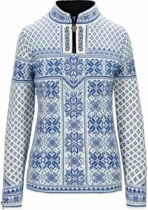 Dale of Norway Peace Womens Knit Sweater Off White/Ultramarine M Saltador