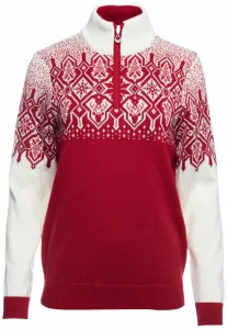 Dale of Norway Winterland Womens Merino Wool Sweater Raspberry/Off White/Red Rose L Saltador