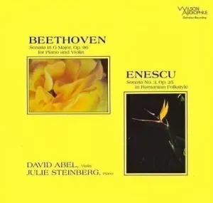 David Abel/Julie Steinberg - Beethoven: Violin Sonata Op.96 & Enescu: Op. 25 (200g) Disco de vinilo
