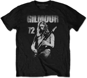 David Gilmour Camiseta de manga corta 72 Black L