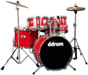 DDRUM D1 Junior Conjunto de tambores júnior Rojo Candy Red