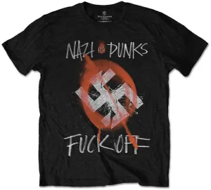 Dead Kennedys Camiseta de manga corta Nazi Punks Hombre Black L