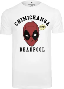 Deadpool Camiseta de manga corta Chimichanga Blanco XS