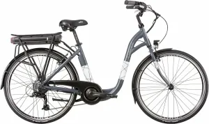 DEMA E-Silence Grey/White Bicicleta eléctrica híbrida