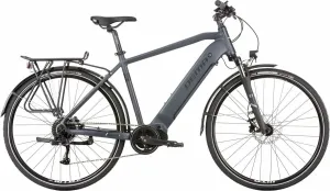 DEMA Terram 5 Grey/Black L Bicicleta eléctrica híbrida