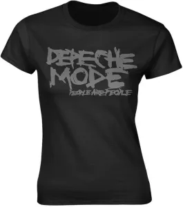 Depeche Mode Camiseta de manga corta People Are People Black M