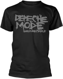 Depeche Mode Camiseta de manga corta People Are People Black XL