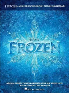 Disney Frozen: Music from the Motion Picture Soundtrack Guitar Music Book Partitura para guitarras y bajos