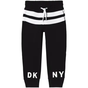 Dkny Boys Printed Logo Joggers Black 4Y #706931
