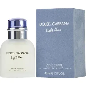 Dolce&Gabbana Perfumes masculinos Light Blue pour homme Eau de Toilette Spray 40 ml