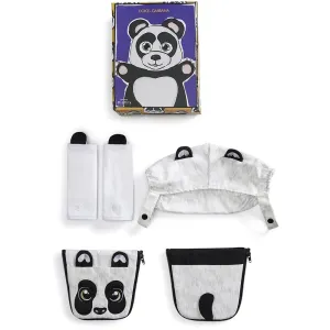 Dolce & Gabbana Unisex Baby Panda Carrier Covers ONE Size White