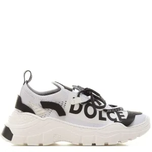 Dolce & Gabbana Boys Leather Trainers White Eu34