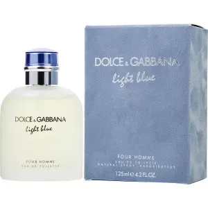 Dolce&Gabbana Perfumes masculinos Light Blue pour homme Eau de Toilette Spray 125 ml