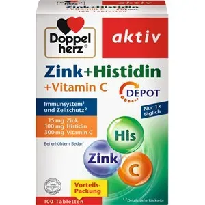 Doppelherz Health Cardiovascular aktiv Reserva de zinc+ histidina comprimidos 108 g