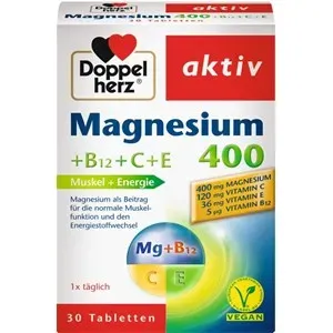 Doppelherz Health Energy & Performance Magnesium 400 + B12 + C + E 46,20 g