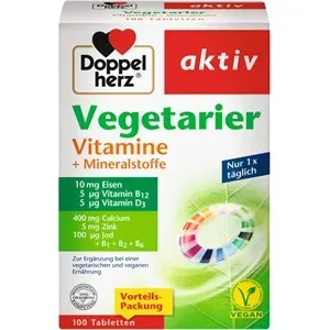 Doppelherz Health Energy & Performance Vitaminas para vegetarianos + comprimidos de minerales 153 g