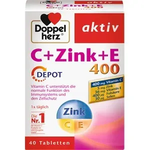 Doppelherz Health Immune system & cell protection C + Zink + E Tablets 55,20 g