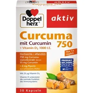 Doppelherz Health Immune system & cell protection Cúrcuma 750 cápsulas 26,70 g