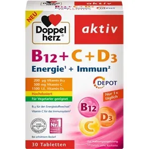 Doppelherz Health Minerals & Vitamins Vitamin B12 + C + D3 33,20 g