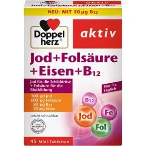 Doppelherz Health Mother & Child Yodo + ácido fólico + hierro + B12 20,40 g