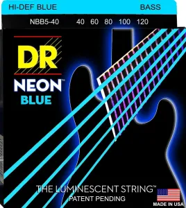 DR Strings NBB5-40 Cuerdas de bajo