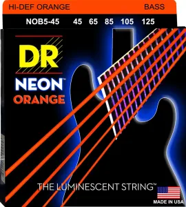 DR Strings NOB5-45 Cuerdas de bajo