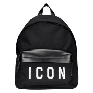 Dsquared2 Men's Nylon Icon Backpack Black ONE Size