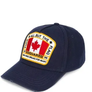 Dsquared2 Canada Patch Logo Cap Navy ONE Size