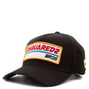 Dsquared2 Men's Patch Logo Cap Black One Size