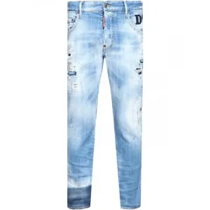 Dsquared2 Men's Skater Jeans Light Blue 34 30