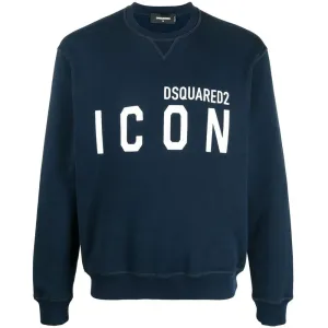 Dsquared2 Men's Icon Print Sweatshirt Navy XL