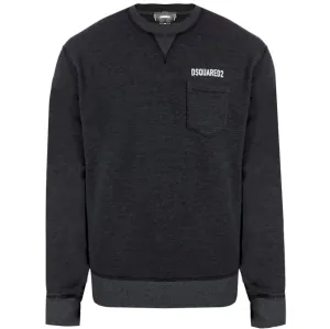 Dsquared2 Men's Pocket Sweatshirt Black S