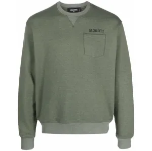 Dsquared2 Men's Sweatshirt Military Green L
