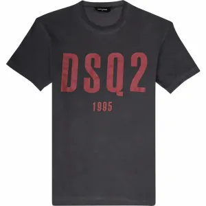Dsquared2 Men's 1995 Logo T-shirt Grey M