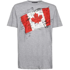 Dsquared2 Men's Canadian Graphic Print T-shirt Grey L