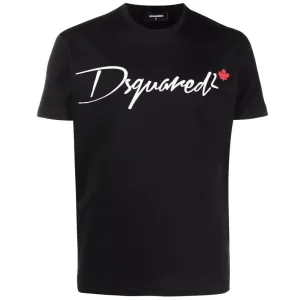 Dsquared2 Men's Logo Crew Neck T-shirt Black S