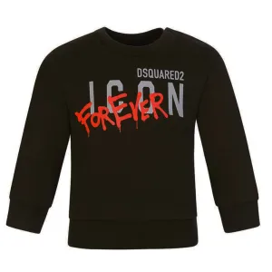 Dsquared2 Baby Boys Icon Forever Sweater Black 24M