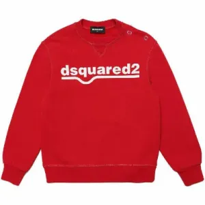 Dsquared2 Baby Boys Logo Print Sweatshirt Red 12M