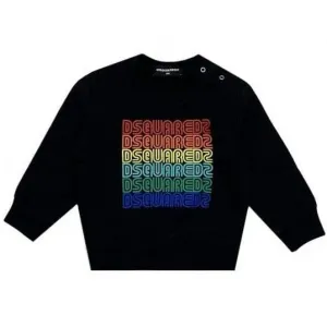Dsquared2 Baby Boys Multi Logo Sweater Black 12M