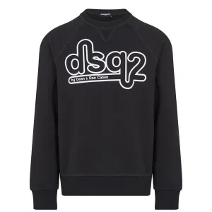 Dsquared2 Boys Logo Sweater Black 12Y #363538