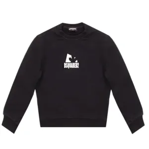 Dsquared2 Boys Logo Sweater Black 4Y #363508