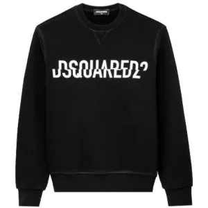 Dsquared2 Boys Split Logo Sweatshirt Black 10Y